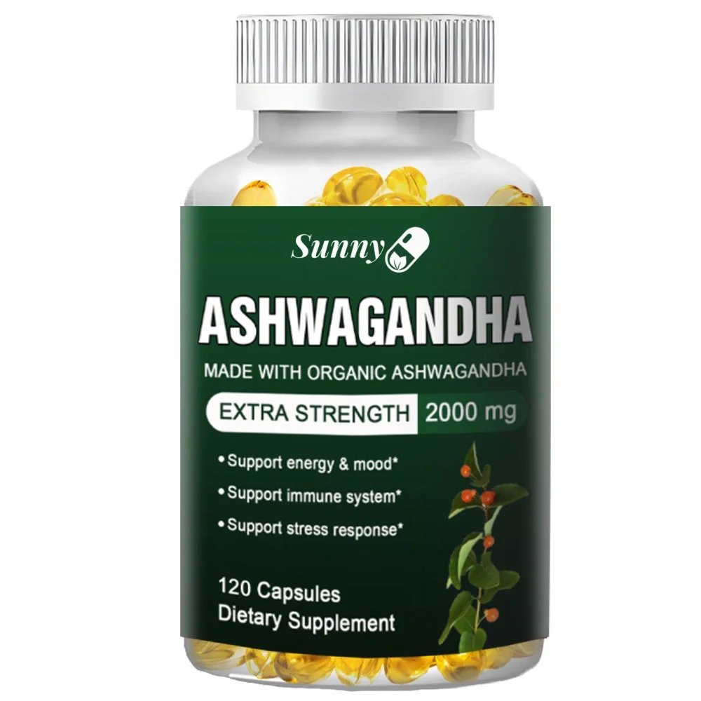 Ashwagandha Extract Root - Kapsułki z ekstraktem z ashwagandhy: Antyoksydacyjne,