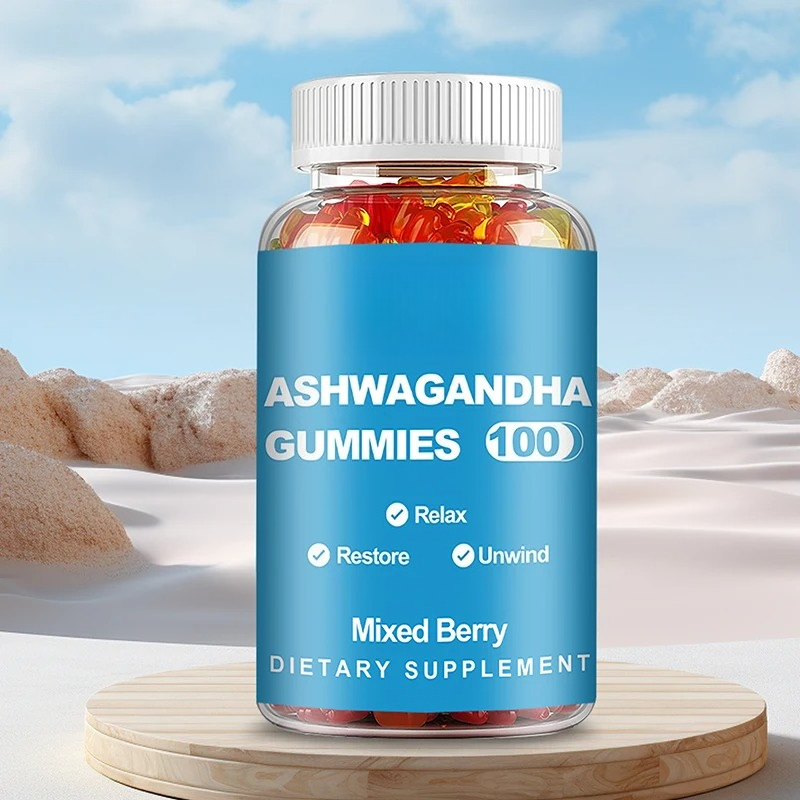Ashwagandha Extract Root - Żelki z Ashwagandą - Redukują Stres,