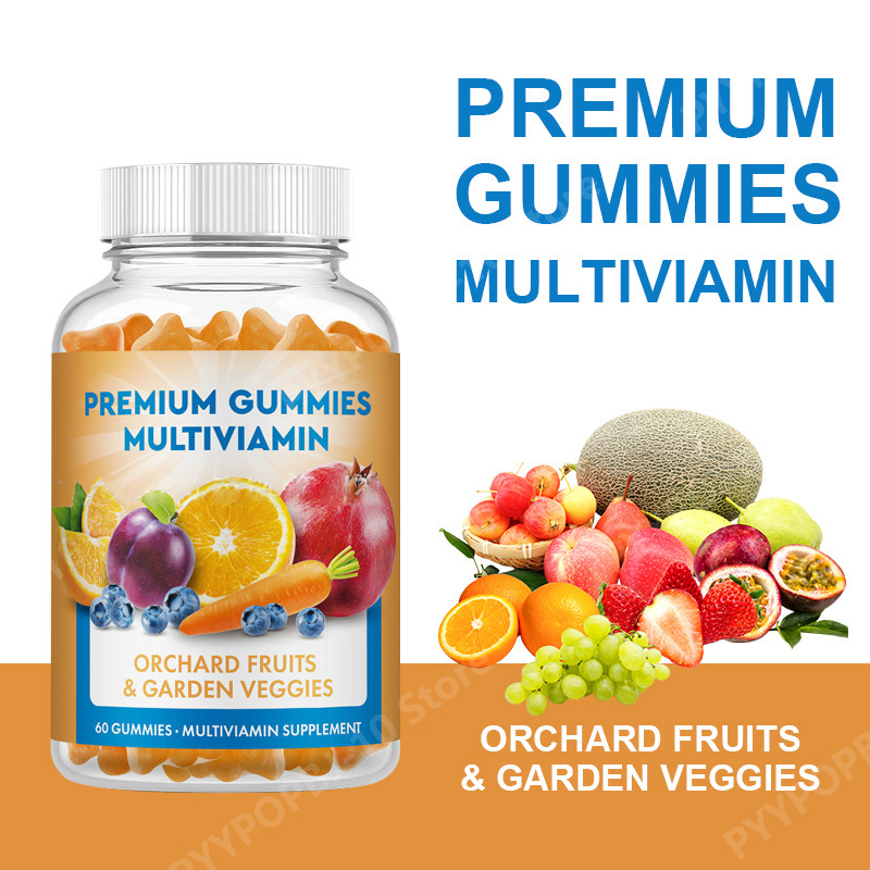 Multivitamin Gummy Adult - Codzienne Multivitaminowe Gumiki 60 szt. Naturalna