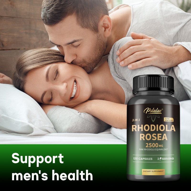 Ashwagandha Extract Root - Rhodiola Rosea Max Supplement - 120