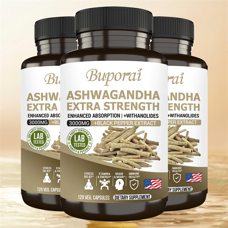 Ashwagandha Extract Root - Kapsułki z ekstraktem z korzenia Ashwagandhy