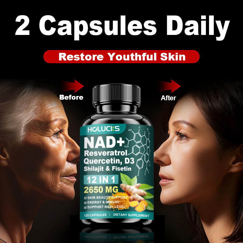 Czyste kapsułki NAD+ przeciwst – Resveratrol Capsule Anti Aging recenzja i cena