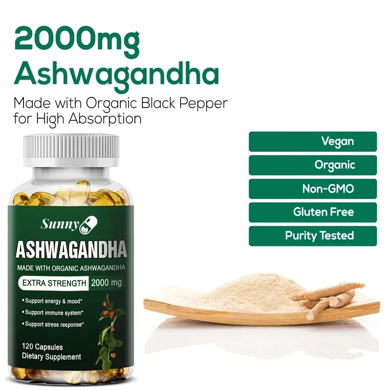 Kapsułki z ekstraktem z ashwag – Ashwagandha Extract Root recenzja i cena