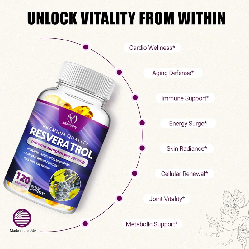 Kapsułki z resveratrolu - wspo – Resveratrol Capsule Anti Aging recenzja i cena