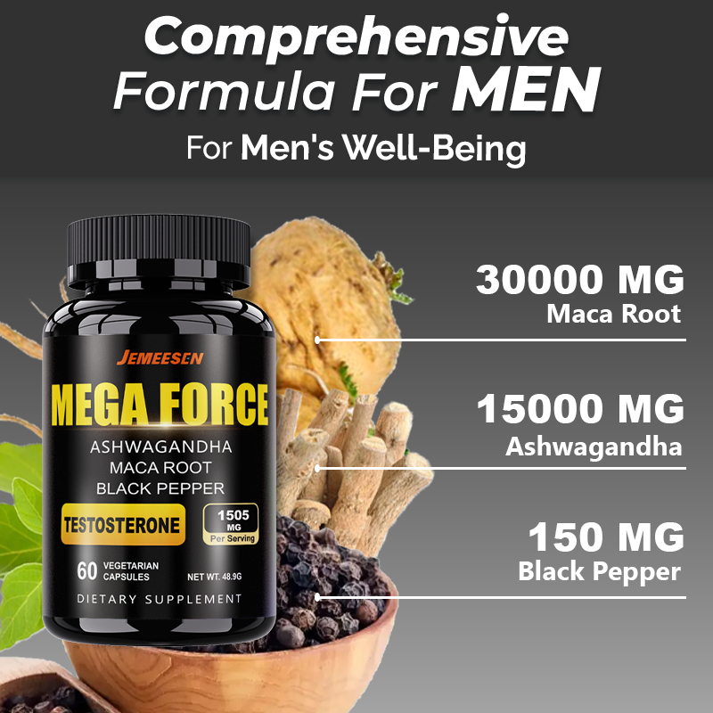 Kapsułki z korzeniem macy dla  – Ashwagandha Extract Root recenzja i cena