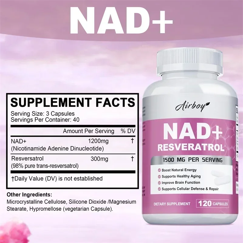 NAD + Resweratrol - wspomaga r – Resveratrol Capsule Anti Aging recenzja i cena