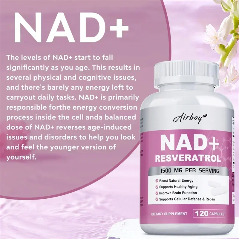 NAD + Resweratrol - wspomaga r – Resveratrol Capsule Anti Aging recenzja i cena