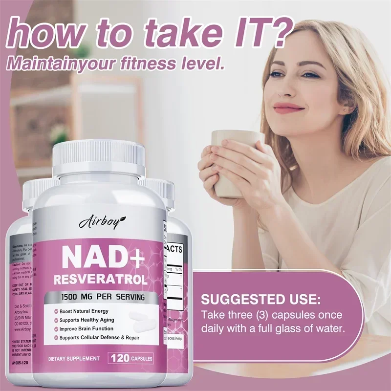 NAD + Resweratrol - wspomaga r – Resveratrol Capsule Anti Aging recenzja i cena