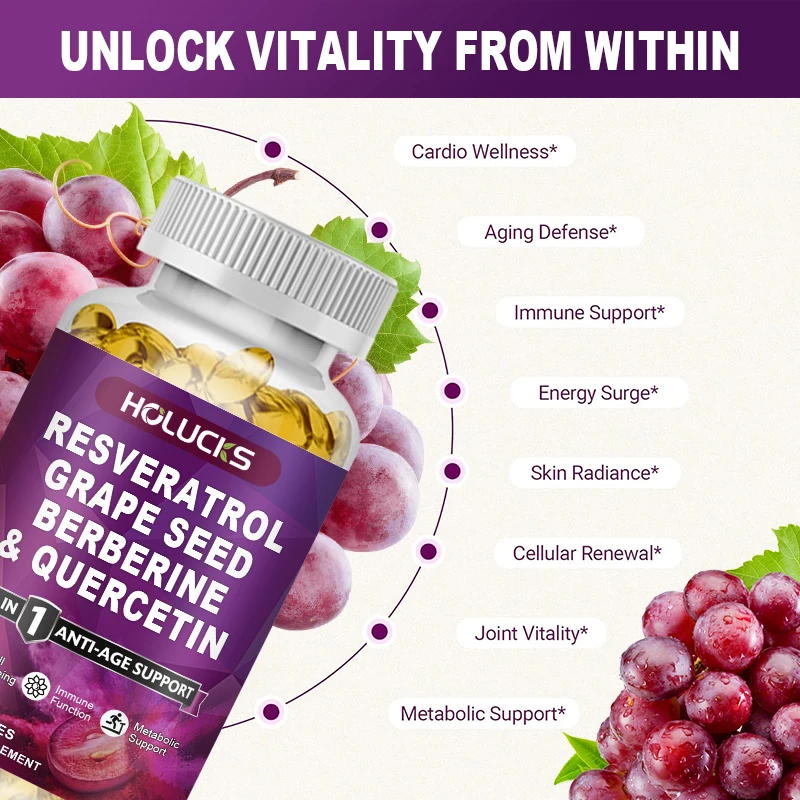 Kup 1, drugi gratis! Kapsułki  – Resveratrol Capsule Anti Aging recenzja i cena