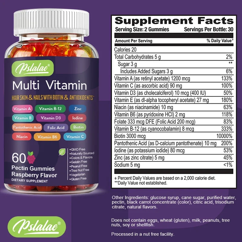 Witaminy w żelkach - z witamin – Multivitamin Gummy Adult recenzja i cena
