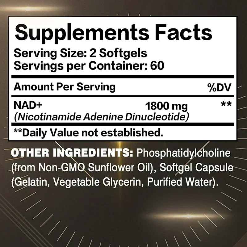 Suplement lipozomalny NAD - z  – Resveratrol Capsule Anti Aging recenzja i cena