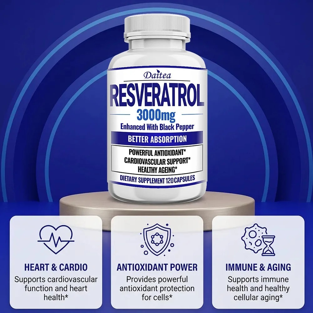 Kapsułki z resveratrolu - supl – Resveratrol Capsule Anti Aging recenzja i cena