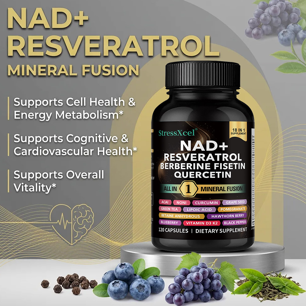 Suplement NAD+ z resveratrolu, – Resveratrol Capsule Anti Aging recenzja i cena