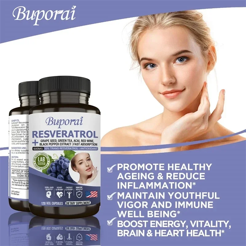 Kapsułki Resveratrol - Antyoks – Resveratrol Capsule Anti Aging recenzja i cena
