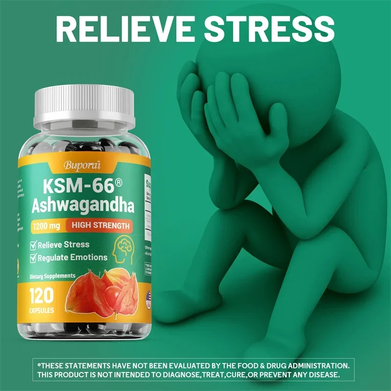 KSM-66 Ashwagandha 1200 Mg kap – Ashwagandha Extract Root recenzja i cena
