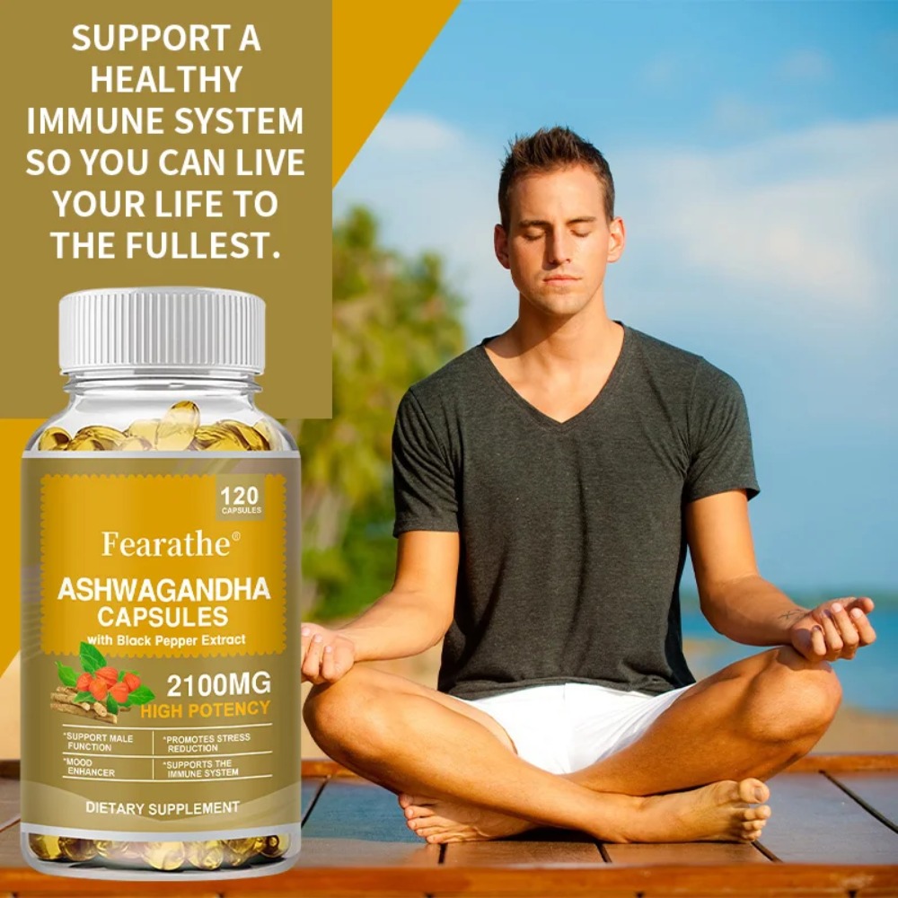 Kapsułki Ashwagandha 2100mg, z – Ashwagandha Extract Root recenzja i cena