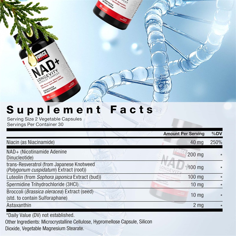 NAD + Resveratrol - Przeciwsta – Resveratrol Capsule Anti Aging recenzja i cena
