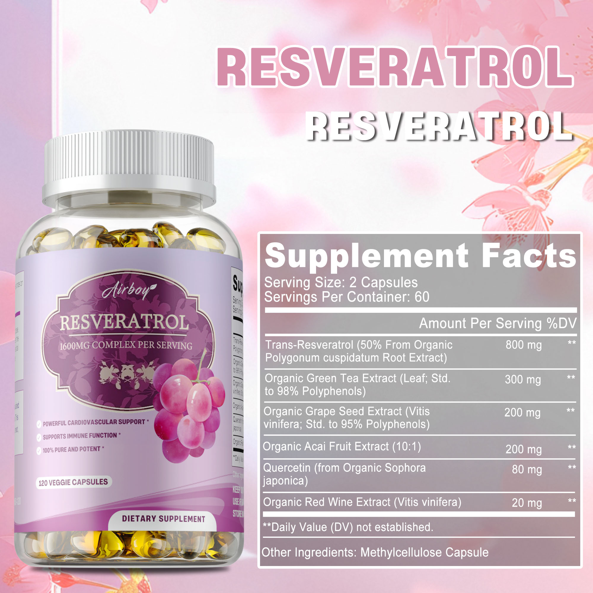 Kapsułki z resveratrolu - Zwię – Resveratrol Capsule Anti Aging recenzja i cena