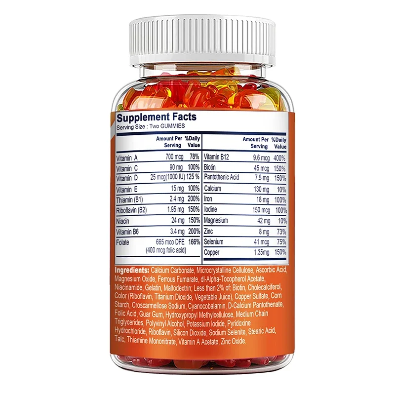 Wielowitaminy w żelkach dla ko – Multivitamin Gummy Adult recenzja i cena