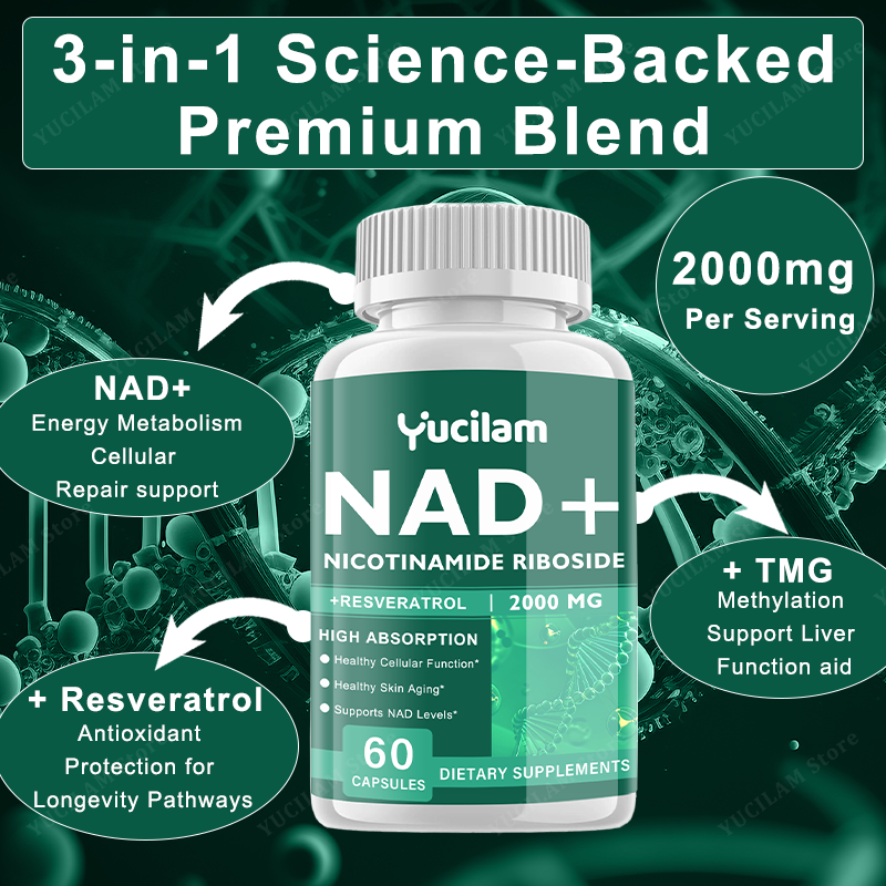 Suplement NAD+ Resveratrol - P – Resveratrol Capsule Anti Aging recenzja i cena